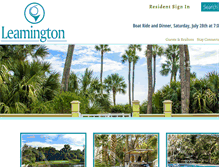 Tablet Screenshot of leamingtonpoa.org